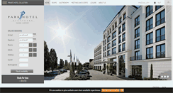 Desktop Screenshot of parkhotel-stuttgart.de